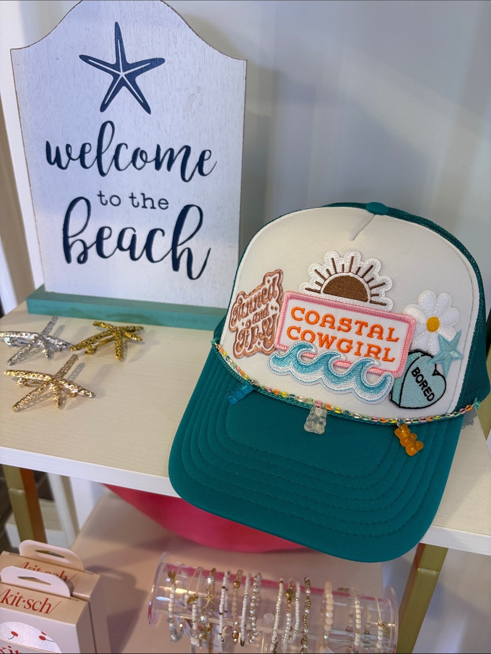Custom Trucker Hat - Coastal Cowgirl
